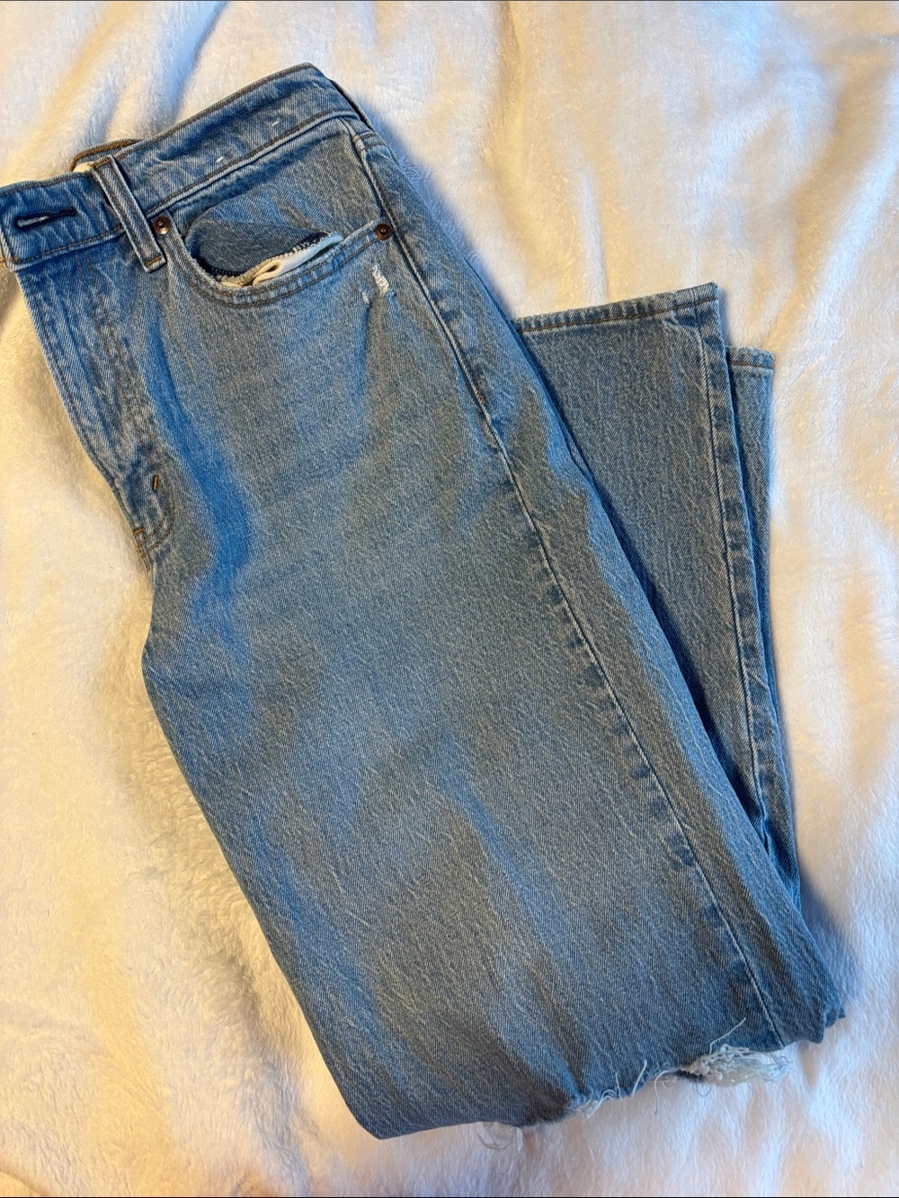 NWOT Classic Vintage High-Rise Women's Blue Denim Jeans